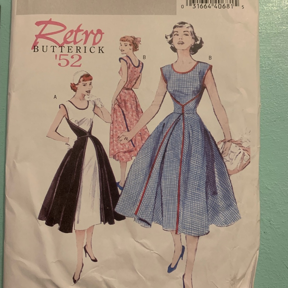 Butterick 4790 Wrap Dress Retro 50s Sewing Patterns